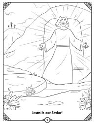 Who is Jesus? Coloring page4
